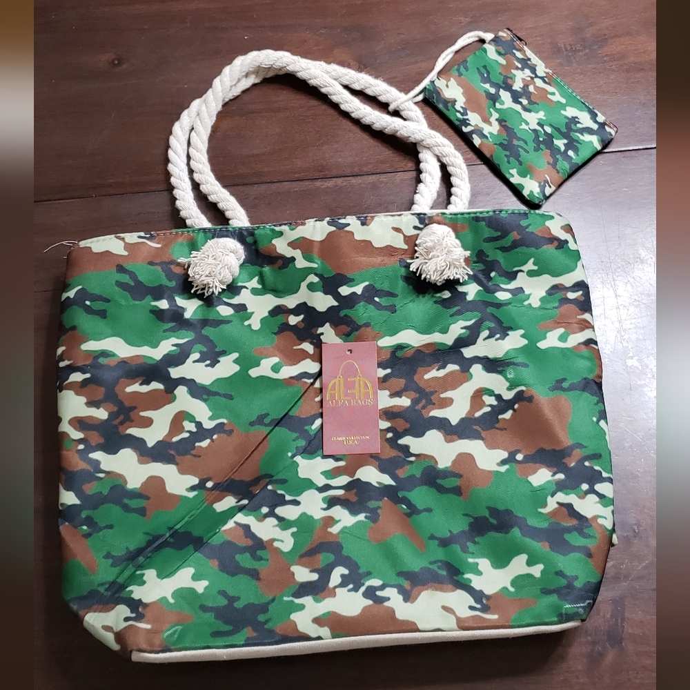 NEW Alfa camo bags